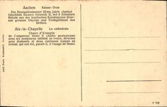 CPA Aachen Kaiser Dom Die Evangelienkanzel