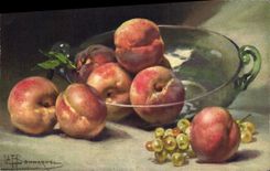 CPM Nature Morte Peches