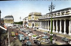 CPM Bordeaux Gironde La Place de la Comedie 