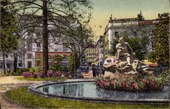 CPA Toulouse Square Wilson Statue Goudouli 