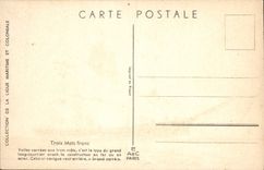 CPA Trois Mats franc Voiles carrees trois mats Bateau Haffner