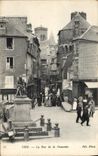 CPA Vire La Rue de la Chaussee 