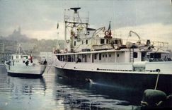 CPM La Calypso Navire de Recherches appartenant aux Campagnes Oceanographiques 
