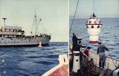 CPA Comite National De L'Enfance President Theodore Tissier Bateau 