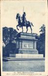 CPA Metz Monument Lafayette offert et naugure par les Chevaliers de Colomb le 20 Act 1920 
