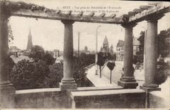 CPA Metz Vue prise du Belvedere de l'Esplanade 