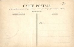 CPA Inondation 29 Janvier 1910 Courbevoie Rue de Becon