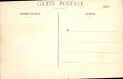 CPA La Crue de la Seine 30 Janvier 1910 Asneieves Courbevoie Rue des Ajoux et Rue de Becon Poste de 