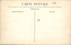 CPA Inondation 1910 Courbevoie Rue de Becon