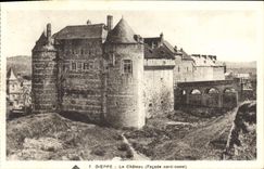 CPA Dieppe La Chateau Facade nord ouses 