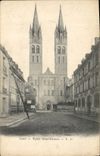CPA Caen Eglise Saint Etienne 