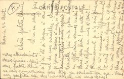 CPA Perros Guirec C du N La Plage de Trestraou vue a travers les Pins 