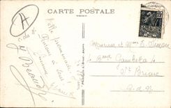 CPA Perros Guirec C du N Vue generale de la Plage de Trestraou 