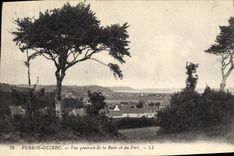 CPA Perros Guirec Vue generale de la Rade et du Port 