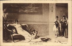 CPA Una Matrona Romana 