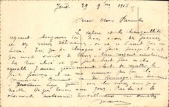 CPA Una Matrona Romana 