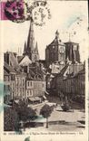 CPA Guingamp L'Eglise Notre Dame de Bon Secours 