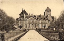 CPA Abbaye St Pierre de Solesmes Facade des Mauristes 1722 