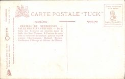 CPA Chateau de Pierrefonds Salle des Neuf Preuses 