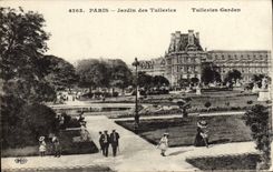 CPA Paris Jardin Des Tuileries 
