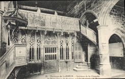 CPA Environs de Lannion Interieur de la Chapelle  de Notre Dame