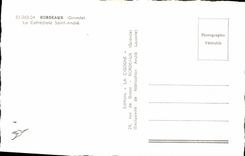 CPA Bordeaux La Cathedrale Saint Andre 