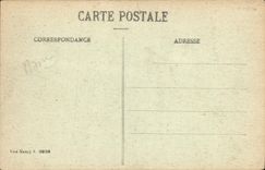 CPA Reims dans ses annees de bombardements 1914 1917  Place des Marches Militaria