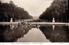 CPA Parc du Palais de Versailles Le Bassin d'Apollon 
