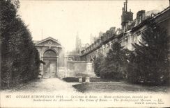 CPA Guerre Europeenne 1914 Le Crime de Reims Musee archiepiscopal