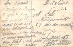 CPA Chamonix Grotte du Glacier des Bossoms et l'Aiguille du Midi 