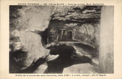 CPA Savoie Tourisme Aix les Bains Dans les Grottes 