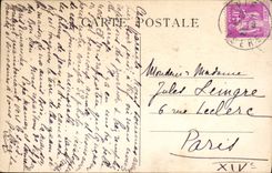 CPA Dauphine VIF Le viaduc Train