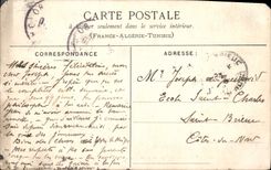 CPA Carmes Crypte ou sont conservees les traces de sang 