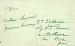 CPA reims dans les Ruines apres la Retraite des Allemands 