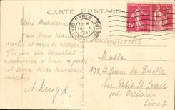 CPA Paris Le Sacre Coeur et les Jardins 