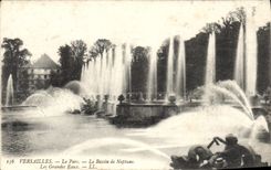 CPA Versailles Le Parc Le Bassin de Neptune 