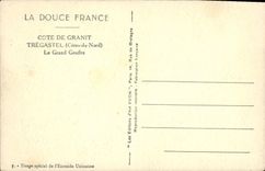 CPA La Douce France Cote de Granit Tregastel Dotes du Nord Le Grand Gouffre