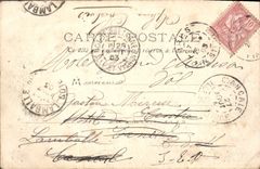 CPA Toute la Bretagne Brest Perspective du Pont Tournant 