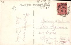 CPA Perros Guirec La Plage charmante de Trestrignel