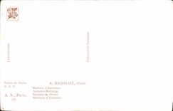 CPA A Rigolot Pinxit Matinee d Automne 