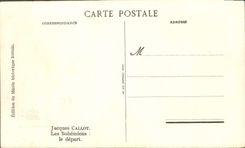 CPA Jacques Callot Les Bohemiens le depart 