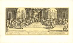 CPA Jacques Callot Les grandes miseres de la guerre la distribution des recompenses 
