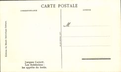 CPA Jacques Callot Les Bohemiens les apprets du festin 