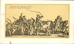 CPA Jacques Callot Les Bohemiens l'avant garde 