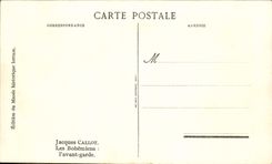 CPA Jacques Callot Les Bohemiens l'avant garde 