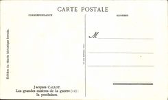 CPA Jacques Callot Les grandes miseres de la guerre la pendaison 