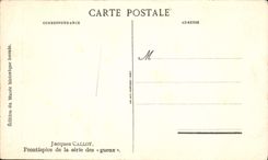 CPA Jacques Callot Frontispice de la serie des gueux 