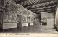 CPA Douai Salle gothique a l'Hotel de Ville 