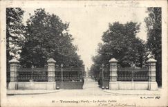 CPA Tourcoing Nord Le Jardin Public 