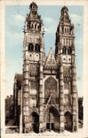 CPA Tours La Cathedrale Saint Gatien 